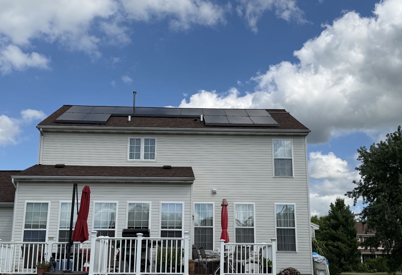 Solar install in Depew, NY