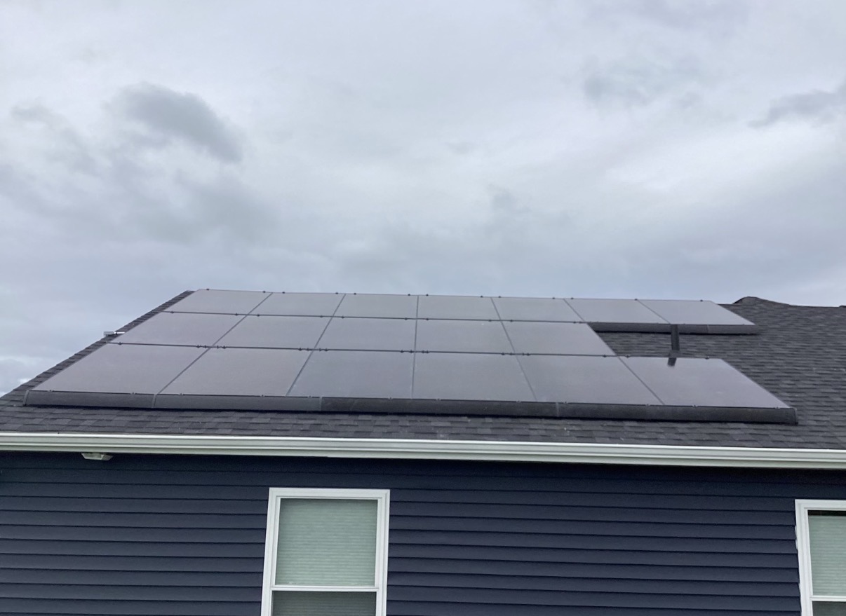 Solar install in Amherst, NY